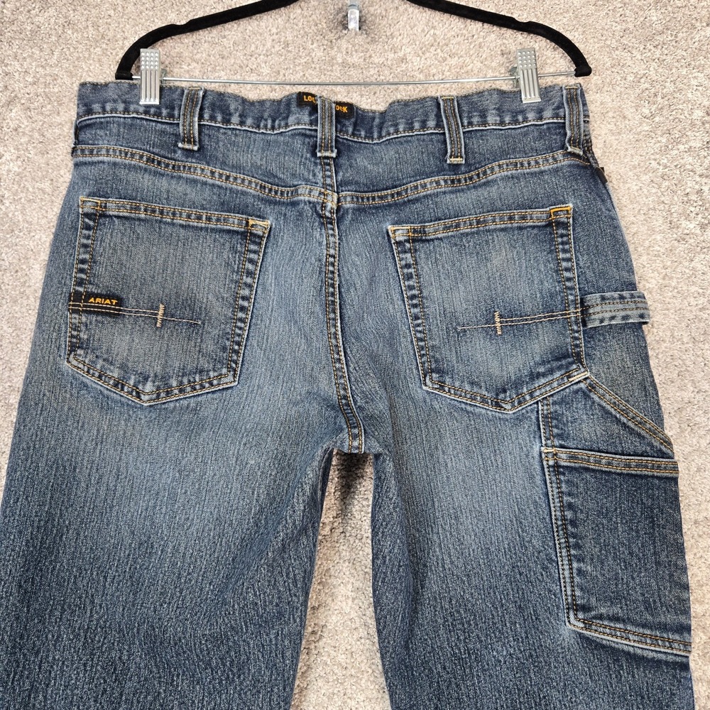 Ariat Rebar M4 Relaxed Boot Cut Jeans Mens 36x36 carpenter utility workwear